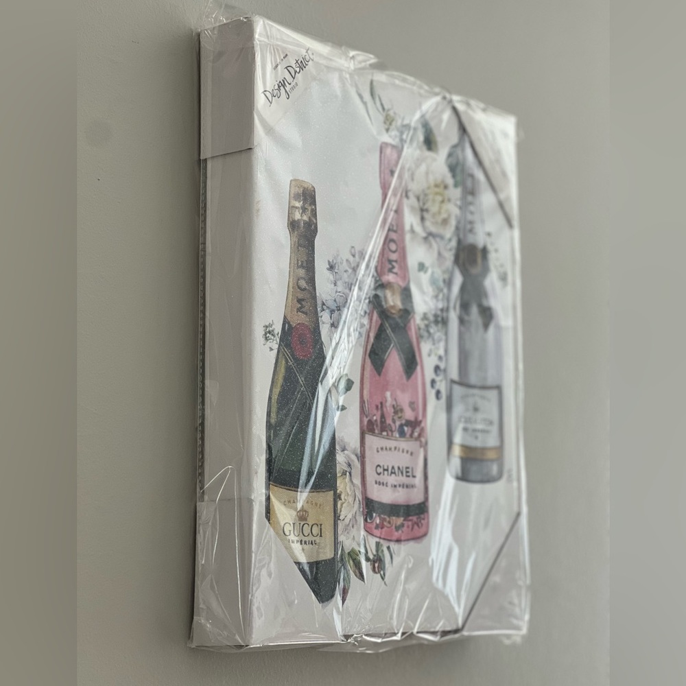 Wall Art Luxury Fashion Canvas Wall Decor Home or Office 11 x 14 NWT - Picture 3 of 3